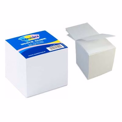 Immagine di Blocco foglietti bianchi collato cm 9x9 ff 700