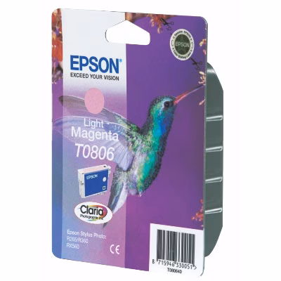 Immagine di Inkjet EPSON C13T08064011 magenta chiaro 330copie