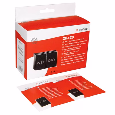 Immagine di Salviette wet and dry A-SERIES cf 20+20