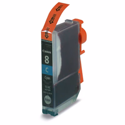 Immagine di Serbatoio Inkjet CANON CLI-8C 0621B001 ciano