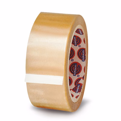 Immagine di Nastro da imballo EUROCELL in pvc trasparente no noise mm 50x66 m