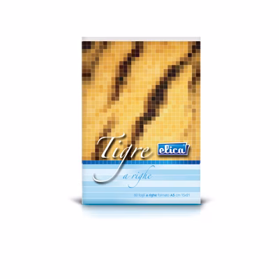 Immagine di Blocco notes ELICA TIGRE A5 righe ff 60 g60
