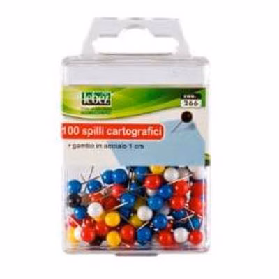 Immagine di Spilli a sfera colori assortiti