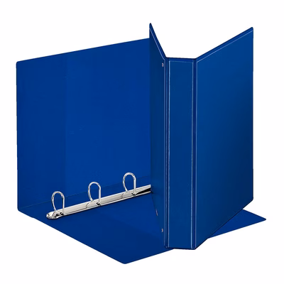 Immagine di Cart. personalizzabile A4 4 anelli" D" mm30 blu