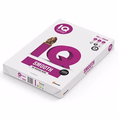 Immagine di Carta bianca per fotocopie A4 g160 MONDI IQ SELECTION SMOOTH risma da 250 fogli