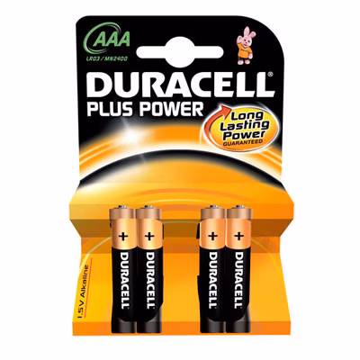 Immagine di Pila ministilo AAA DURACELL PLUS LR03