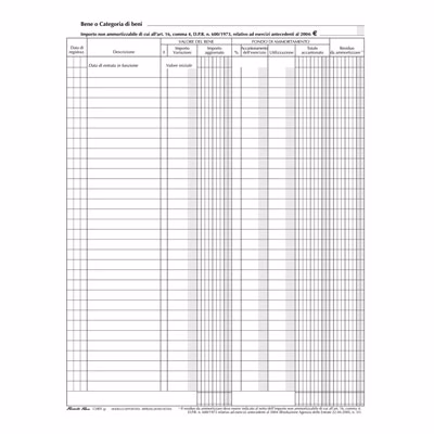 Immagine di Beni ammortizzabili FLEX 1368 pg45 cm 24,5X31