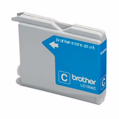 Immagine di Inkjet BROTHER LC-1000C ciano 400 copie