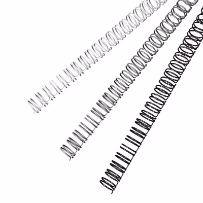 Immagine di Dorsi metallici ad anelli mm 6 argento