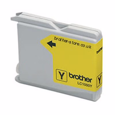 Immagine di Inkjet BROTHER LC-1000Y giallo 400 copie