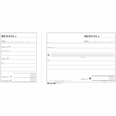 Immagine di Ricevute madre/figlia FLEX 1601 ff100 cm 23x9,9