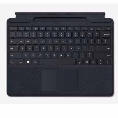 Immagine di Cover alcantara nero MICROSOFT SURFACE ACCESSORI 8XB-00148