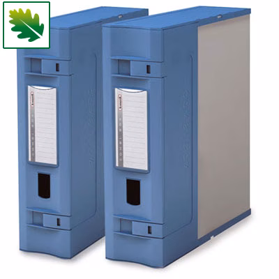 Immagine di Scatola archivio LEONARDI NEW COMBI BOX D9 blu