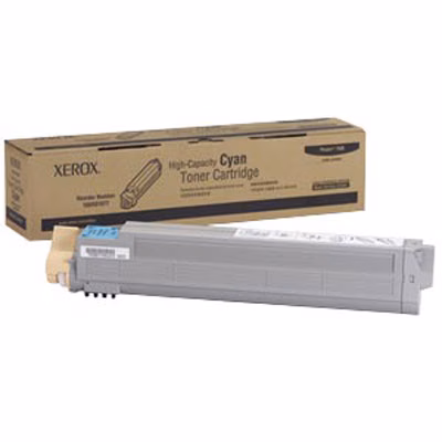 Immagine di Toner Laser XEROX 106R01077 ciano 18000 copie