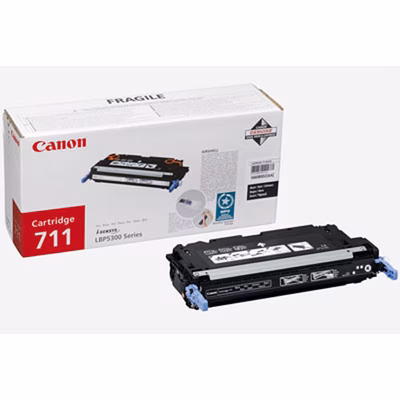 Immagine di Toner Laser CANON 711BK 1660B002 nero 6000 copie
