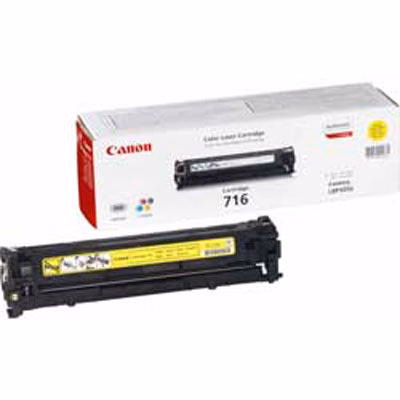 Immagine di Toner Laser CANON CRG716Y 1977b002 giallo 1500 copie