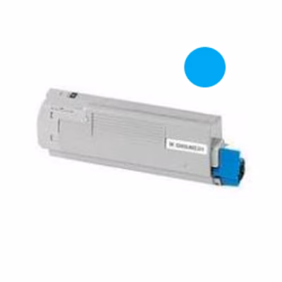 Immagine di Toner Laser OKI 43872307 ciano 2000 copie