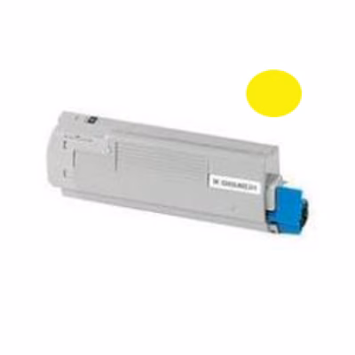 Immagine di Toner Laser OKI 43872305 giallo 2000 copie