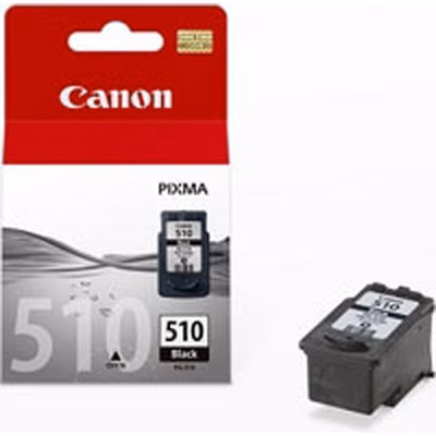 Immagine di Inkjet CANON PG-510 2970B001 nero 9 ml