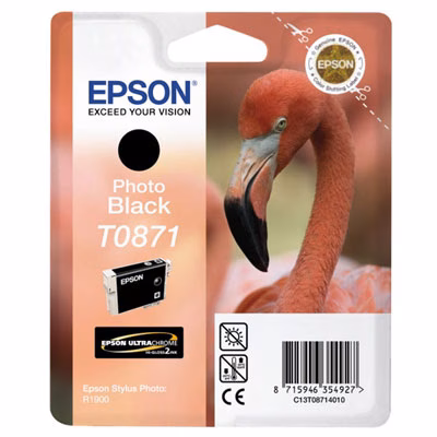 Immagine di Inkjet EPSON C13T08714010 nero photo 5630 copie