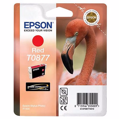 Immagine di Inkjet EPSON C13T08774010 rosso 915 copie