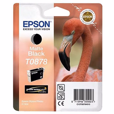 Immagine di Inkjet EPSON C13T08784010 nero matte 520 copie