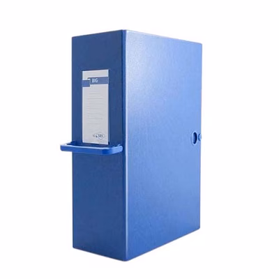 Immagine di Portaprogetti BIG 120 con maniglia dorso 12 blu