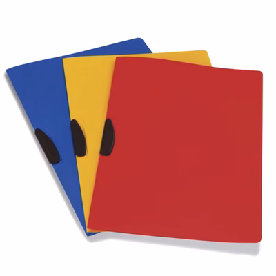 Immagine di Cartellina con clip LEONARDI CLIPPER colori ass.