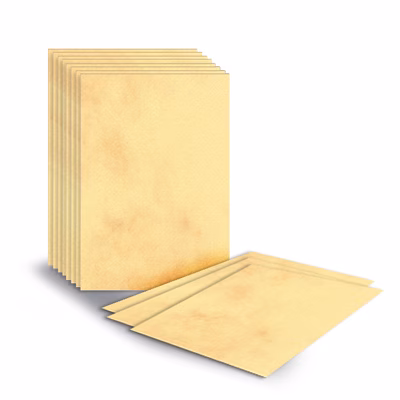 Immagine di Carta pergamena champagne A4 g 95 ff100