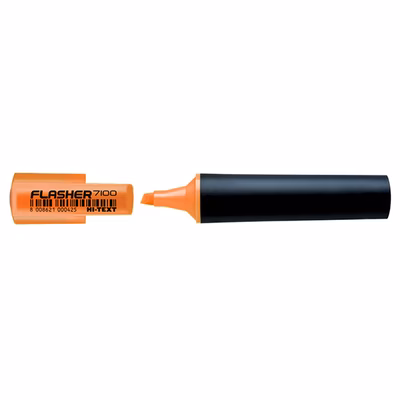 Immagine di Evidenziatore FIBRACOLOR FLASHER 7100 arancio