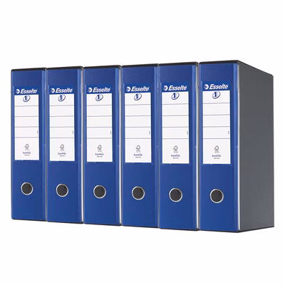 Immagine di Raccoglitore ESSELTE EUROFILE G53 cm 8 comm.le blu