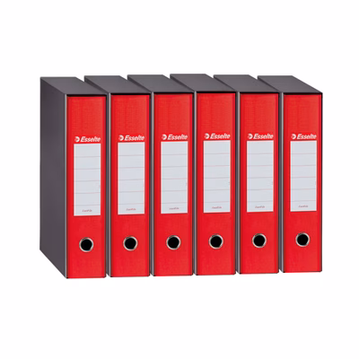 Immagine di Raccoglitore ESSELTE EUROFILE G53 cm 8 comm.le rosso