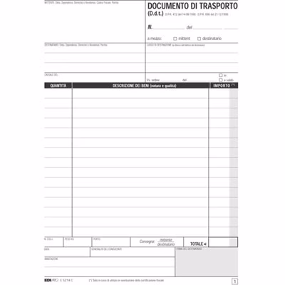 Immagine di Documento di trasp.FLEX 1607CD330 33x3 cm14,8x21,5