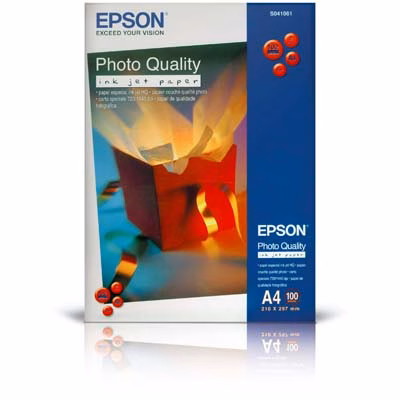 Immagine di Carta opaca EPSON photo quality s041061 A4 ff100