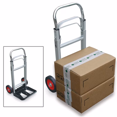 Immagine di Carrello portapacchi pieghevole in alluminio HT2101