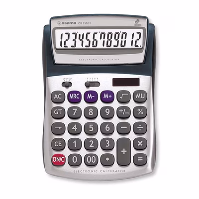 Immagine di Calcolatrice da tavolo OSAMA OS 130/12 12 cifre