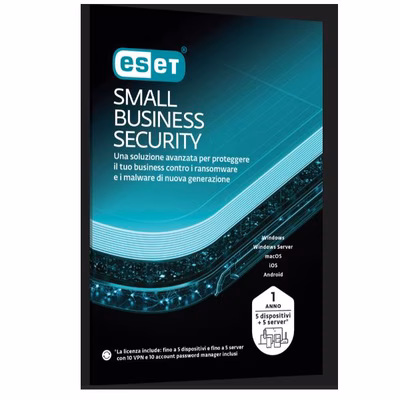 Immagine di Eset small business sec 5cli+5srv