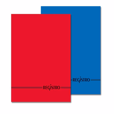 Immagine di Registro copertina rigida f.to A4 righe 200 pagine