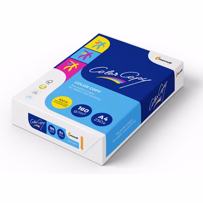 Immagine di Carta bianca per fotocopie A4 g160 MONDI COLORCOPY risma da 250 fogli