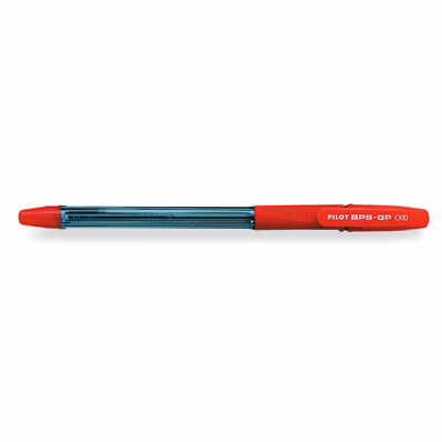 Immagine di Penna a sfera colore rosso PILOT BPS-GP punta extra broad mm 1,6