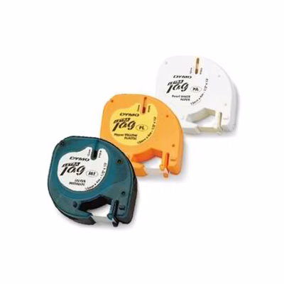 Immagine di Nastro in plastica DYMO 912030 lt mm 12x4 m nr/ro