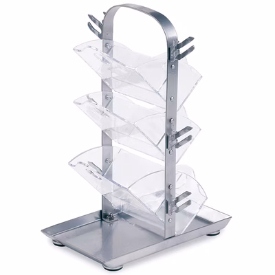 Immagine di Portatimbri TURIKAN FISHBONE 12 posti silver