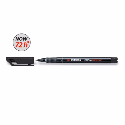 Immagine di Pennarello permanent STABILO OHPen universal Superfine colore nero