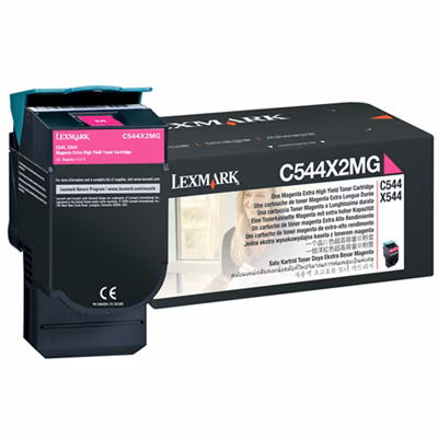 Immagine di Toner Laser return program LEXMARK 0C544X1MG magenta 4000 copie