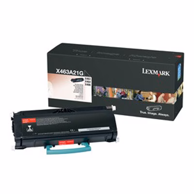Immagine di Toner Laser LEXMARK 0X463A11G nero 3500 copie