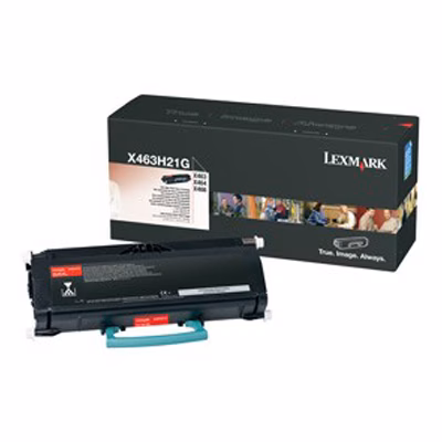 Immagine di Toner Laser return program LEXMARK 0X463H11G nero 9000 copie