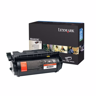 Immagine di Toner Laser return program LEXMARK 0X644X11E nero 32000 copie