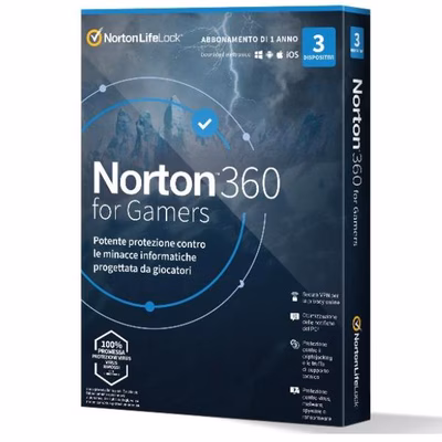 Immagine di Norton360 gamer 50g 1u 3d 12 attach
