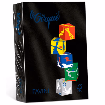 Immagine di Carta favini le cirque a4 g80 nero forte risma da 500 fogli
