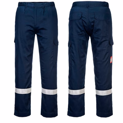 Immagine di Pantaloni antistatici leggeri fr PORTWEST FR412 colore blu navy taglia M